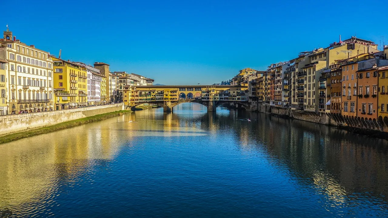 Vue du Ponte Vecchio à Florence Vue du Ponte Vecchio à Florence